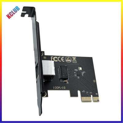 PCI-E เป็น RJ45การ์ดอีเธอร์เน็ตกิกะบิต10M/100M/1000Mbps PCIe ตัวแปลงเครือข่ายเกื้อหนุนหน้าต่างสำหรับพีซีตั้งโต๊ะ Linux