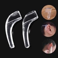 10pairs High quality  Silicone Transparent Anti Slip Glasses Silicone Ear Hooks Eyeglasses Grip Temple Holder Accessories Eyewear case