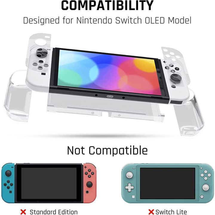 skin-anti-scratch-pc-hard-case-cover-protective-for-nintendo-switch-oled-protector-shell-pouch-console-joycon-game-accessories