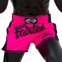 Fairtex Boxing Muay Thai Shorts BS1714 Pink ( S,M,L,XL)  กางเกงมวย เเฟร์เเท็กซ์  สีชมพู ทำจากผ้าซาติน ของเเท้จากโรงงานเเฟรฺ์เเท็กซ์