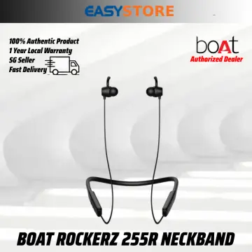 Boat rockerz 255r online bluetooth headset with mic