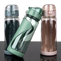 ●﹉♤ Sports Water Bottles Gym Leak-proof Drop-proof Portable Shaker Mug Outdoor Travel Kettle Plastic Drink Water Cup BPA Free 2021