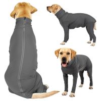 Home Wear Pajamas Dog Jumpsuit Operative Protection Long Sleeves Bodysuit Comfortable For Medium Large Dogs XS-3XL