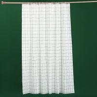 [COD] shower curtain about white waterproof and mildew-proof hanging bathroom 150x180