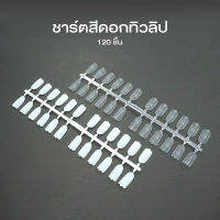 เล็บปลอม PVC ติดชาร์ตสี (B21)