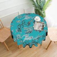 Turtle Tablecloth Wholesale Kawaii Table Cover Buffet Custom Protector Polyester Table Cloth