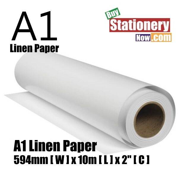 A1 Linen Paper Roll [1 Roll] Lazada