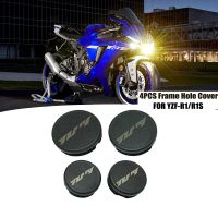 Motorcycle Frame Hole Cover Caps Plug Decorative Frame Cap Set For Yamaha YZF R1 YZF-R1 2015-2022 2019 2020 2021 R1M 2016-2018