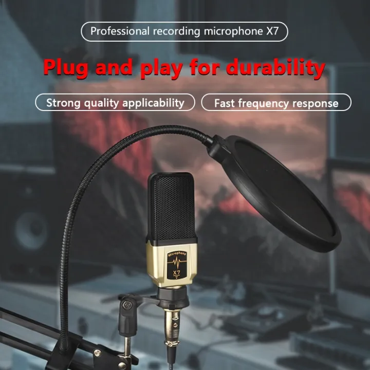 Repaste hul skud mic ⊿Newest100 X7 Microphone Condenser Mic For Live Radio Braodcast Singing Recording KTV Karaoke Mic♪ | Lazada PH Repaste hul skud mic ⊿Newest100 X7 Microphone Condenser Mic For Live Radio Braodcast Singing Recording KTV Karaoke Mic♪ | Lazada PH