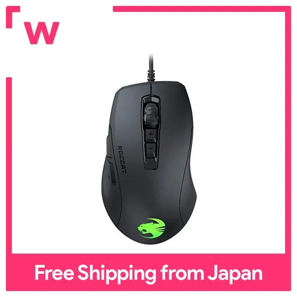 Roccat Kone Pure Ultra Ultra Lightweight Ergonomic Gaming Mouse Optical Owl Eye 16k Rgb Side Buttons Ultra Lightweight 66g Black German Design Engineering Roc 11 730 Lazada Singapore