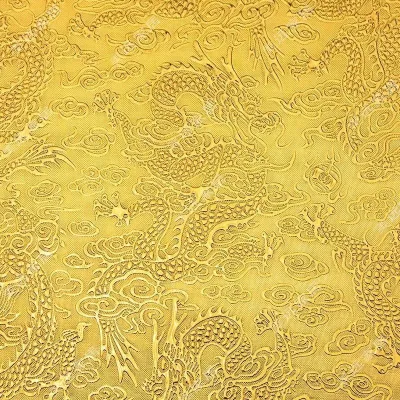 Gold dragon pattern self-adhesive wallpaper gold sticker gold leaf wallpaper yellow local gold waterproof self-adhesive Buddhist hall decoration