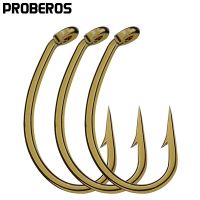 ตะขอตกปลาบินได้ PROBEROS ขนาด80250-8 #/12 # Fishook เหยื่อตกปลา1000ชิ้น/ล็อตแมลงวันเบ็ดตกปลา