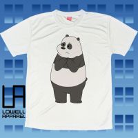 Panda Bear We Bare Bears Cartoon T-shirt - Unisex - Sublimation - Dri-fit