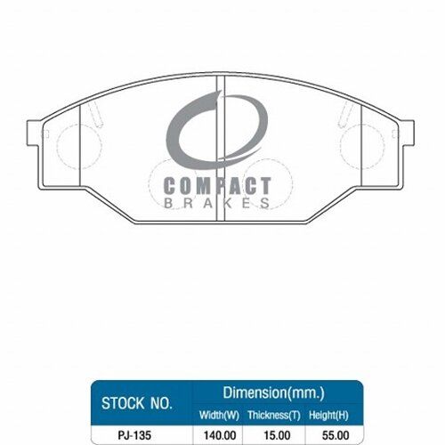 compact-brakes-ผ้าเบรคหน้า-toyota-tiger-4x2-2-5-3-5-di-ปี-1999-2004-dcc-135