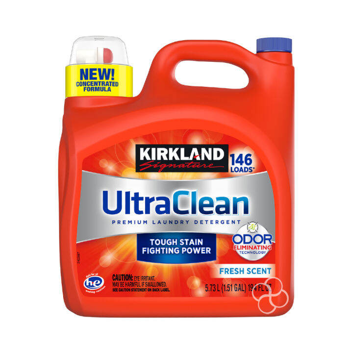 Kirkland Signature Ultra Clean HE Premium Liquid Detergent 5.73L