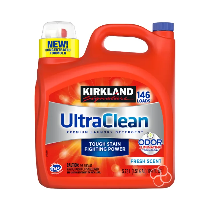 Kirkland Signature Ultra Clean HE Premium Liquid Detergent 5.73L