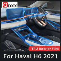 สำหรับ Haval H6 2021ภายในรถคอนโซลกลางโปร่งใส TPU ป้องกันฟิล์ม Anti-Scratch GPS นำทางฟิล์ม LHD RHD อุปกรณ์เสริม