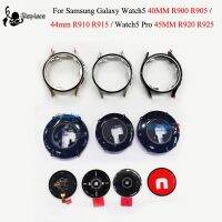 สำหรับ Samsung Galaxy Watch5 R900 R905 R910 R915โปร R920แอลซีดี R925กรอบกลางด้านหน้าแบตเตอรี่ตัวเรือนประตูฝาหลังส่วนอะไหล่ LHG3764กระจก