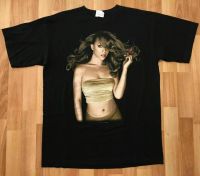 Vtg 90S Cronies Mariahcarey Butterfly 1998 Mens Black T Shirt