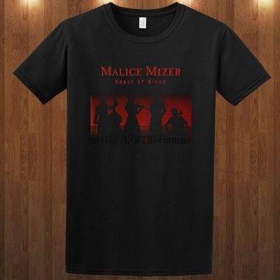 [round neck 100% cotton t-shirt] Oversize soft Malice Mizer visual kei rock band Klaha Moi dix Mois Bodybuilding Mens T-shirt Birthday Gift PJ