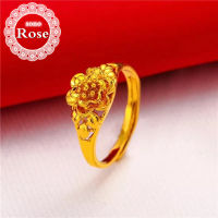 การประกันคุณภาพ เสริมการงานโชคลาภ แฟชั่นสวยๆ ราคาถูก แหวนทองแท้1 กรัม แหวนขนาดฟรีไซส์ unisex gold rings ไม่ลอก jewelry แหวนคู่ แหวน คู่ กับ แฟน แหวนทองแท้ 1สลึง มีการรับประกัน ทองแท้หลุดจำนำ ทองคำแท้ 1 บาท ของขวัญ