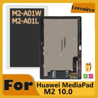 Dgh ต้นฉบับ10.1 "นิ้วสำหรับ HUAWEI MediaPad M2 10.0 M2-A01L M2-A01W M2-A01จอแสดงผล LCD พร้อมอะไหล่ชุดประกอบดิจิไทเซอร์หน้าจอสัมผัส