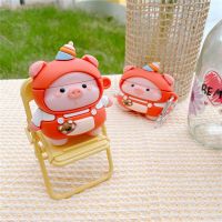 ☼ For Apple AirPods 3 pro cases 3D Cute Cartoon Pink pig Earpods Case for Air pods 2 1 Wireless Bluetooth Earphone box Cover capa