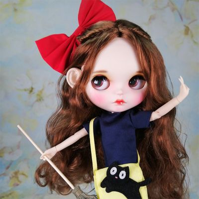 ตุ๊กตา Blythe Sunny Change 19 Joint Body Doll ขนาด 30 ซม . สีน้ําตาล