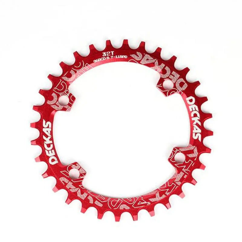 DECKAS MTB Bike 32 34 36 38T Chainring Narrow Wide Round Oval BCD96mm Chain Ring