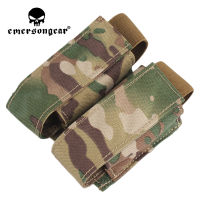 Emersongear ยุทธวิธี Double 40Mm Grenade Pouch 9Mm MOLLE นิตยสารกระเป๋าผู้ถือ Carrier การล่าสัตว์ทหารแผงกระเป๋าไนลอน