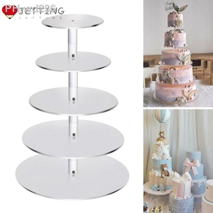 6-tier-transparent-acrylic-cake-macaron-stand-cupcake-tower-wedding-birthday-party-cake-display-stand-cake-decorating-tools