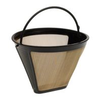 Reusable Cone Style Replacement Coffee Filter Replaces Your Permanent Coffee Filter for Machines and Brewers