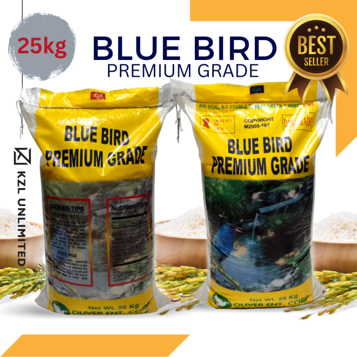 Blue Bird Premium Grade Dinorado Rice 25kg Lazada PH