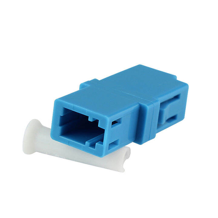 50pcs-lc-upc-fiber-optic-adapter-simplex-lc-fiber-optic-coupler-attenuator-lc-upc-fiber-flange-connector