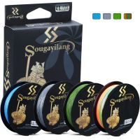 [HOT LIAXLLWISAAZH 534] Sougayilang คุณภาพสูง4สี100M PE สายตกปลาถัก4 Strands สายตกปลา Smooth Braided Monofilament สายตกปลา