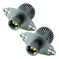 2X LED Angel Eye MARKER bulbs สำหรับ E90 3 Series 20W Xenon White high Power LED Lights