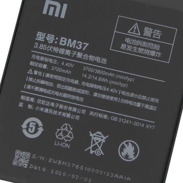 แบตเตอรี่-เดิม-xiaomi-mi-5s-plus-battery-แบต-bm37-3800mah-รับประกัน-3-เดือน