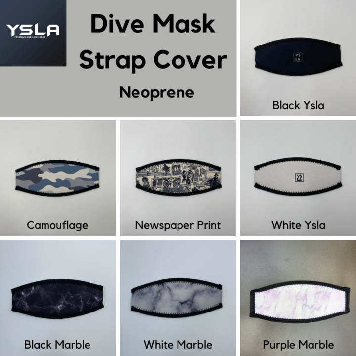 Neoprene Freedive Scuba Dive Snorkel Mask Strap Padded Cover Freediving