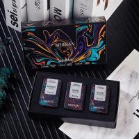 Douyin Kuaishou with the same charm point solid balm set box lasting fragrance middle school students men and women retro perfume