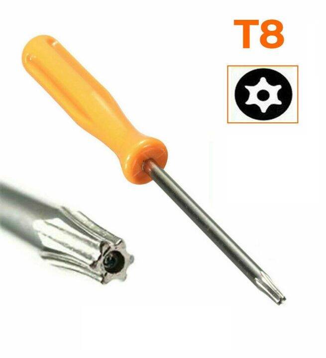 Pemandu skru Torx T8 keselamatan ScrewdriverTamperproof lubang membaiki ...