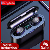 F9 TWS Wireless Headphone Bluetooth Earbuds Sport Noise Reduction Earbuds Waterproof LED Display Charging Box with Microphone