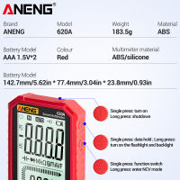 ANENG 4.7-Inch LCD Display ACDC Digital Multimeter Ultraportable True-RMS Multimeter Auto-Ranging Multi Tester