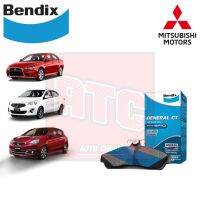 Bendix ผ้าเรค mitsubishi mirage attrage lancer มิตซูิชิ มิราจ แอททราจ แลนเซอร์ General CT