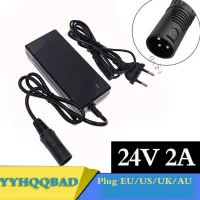 Newprodectscoming 24V 2A lead acid batteryy Chargerr wheelchair chargerr golf cart chargerr electricc scooter ebike chargerr XLR metal connector