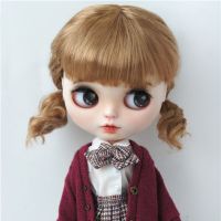 10-11นิ้ววิกตุ๊กตา JD571 26-28ซม. ผมถักหยิกอัจฉริยะผมสั้น Anna BJD วิกผมสังเคราะห์ตุ๊กตาขนแกะเครื่องประดับตุ๊กตา