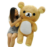 【 Cw】kawaii Rilakkuma ของเล่นตุ๊กตาสัตว์เล็กน่ารักหมีนุ่มยัดตุ๊กตาโซฟาหมอนตกแต่งห้องของขวัญวันเกิดของขวัญเด็ก