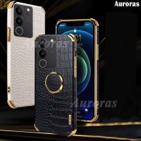 ฝาครอบโทรศัพท์สำหรับ VIVO V29 Pro เคส V29E เคสมือถือหนังลายจระเข้ผิวนอกด้านหลังกันกระแทกสำหรับ VIVO V29Pro V29E เคสที่อยู่อาศัย