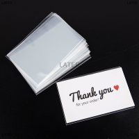 LATER 50แผ่น/แพ็ค transprant Card COVER Holder สำหรับผู้ถือการ์ดเกมบอร์ด