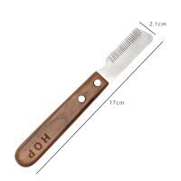 【CW】 Hair Removal Comb with Handle and Hanging Hole Remover Pluck Excess Undercoat Accessories SNO88