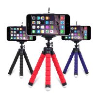 Mini Flexible Sponge Tripod Octopus Hose Tripod Stand  for Samsung Xiaomi Huawei Mobile Phone Smartphone Tripod Camera Accessory